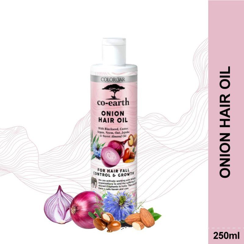 colorbar co-earth onion hair oil