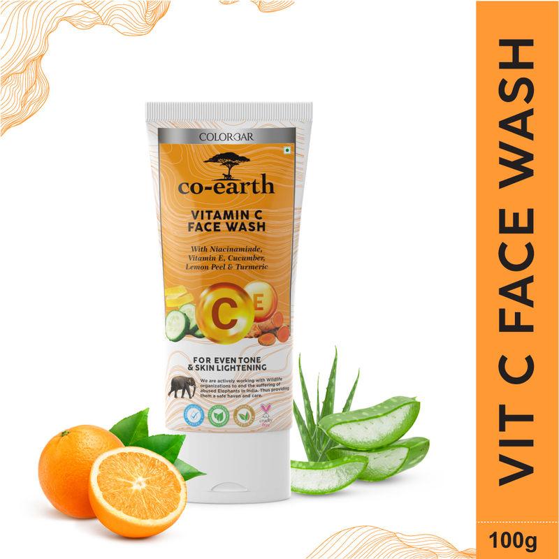 colorbar co-earth vitamin c face wash