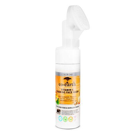 colorbar co-earth vitamin c foaming face wash-(150ml)