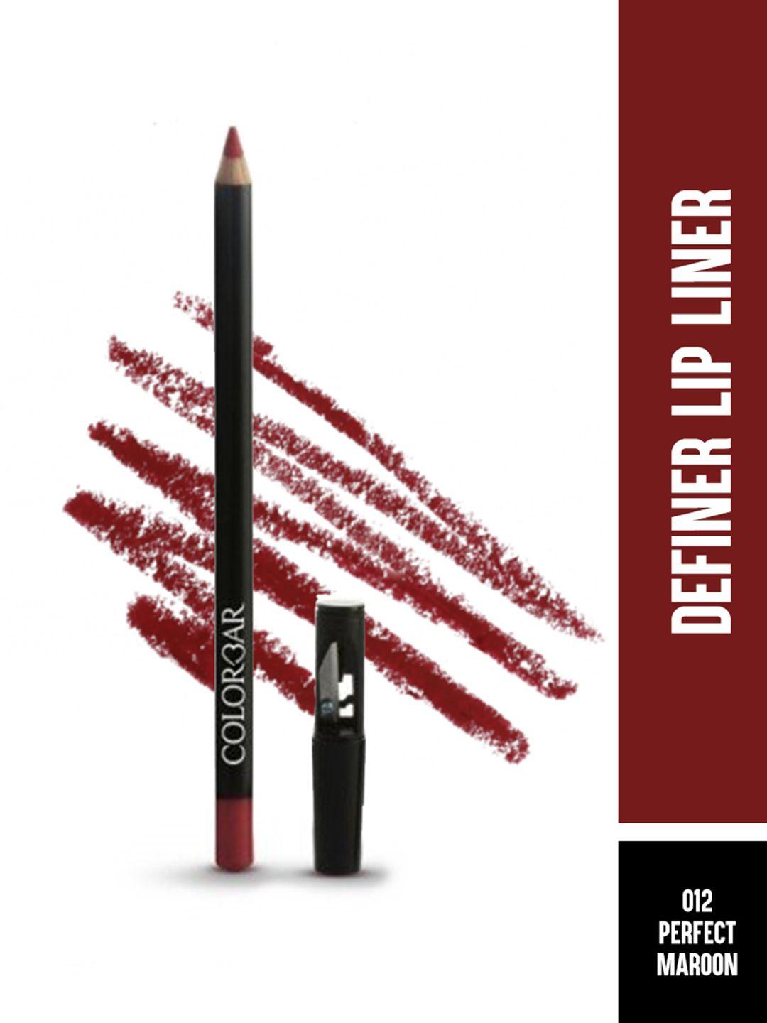 colorbar definer lip liner pencil 1.45 g - perfect maroon 012