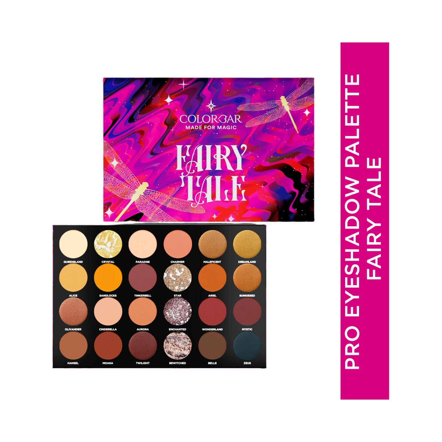 colorbar fairy-tale eyeshadow palette - multi-color (30g)