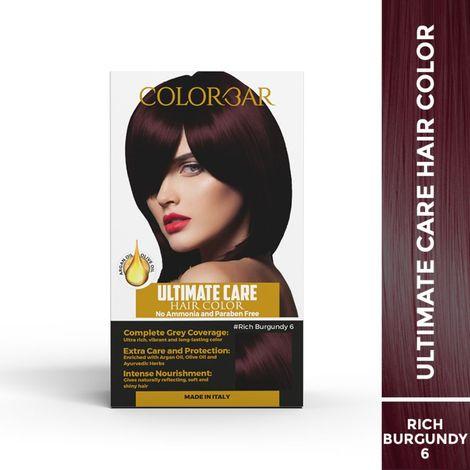 colorbar hair color -rich burgundy - 6 (145 ml)