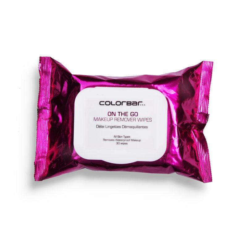 colorbar on the go makeup remover wipes
