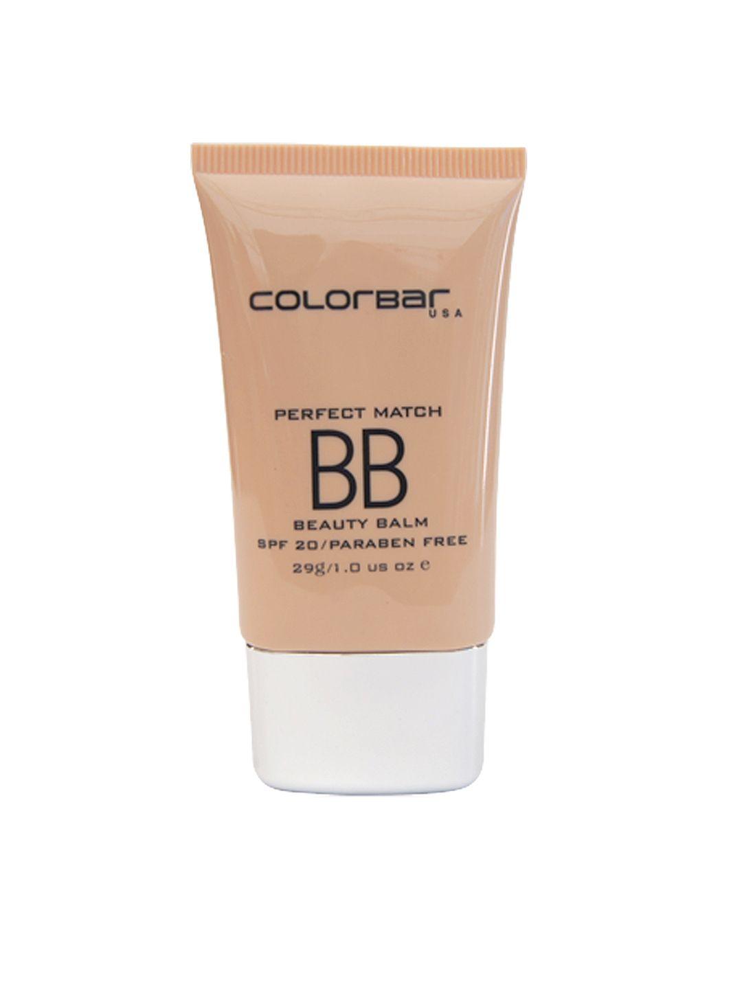 colorbar perfect match beauty balm spf20 bb cream 29g - honey glaze 002