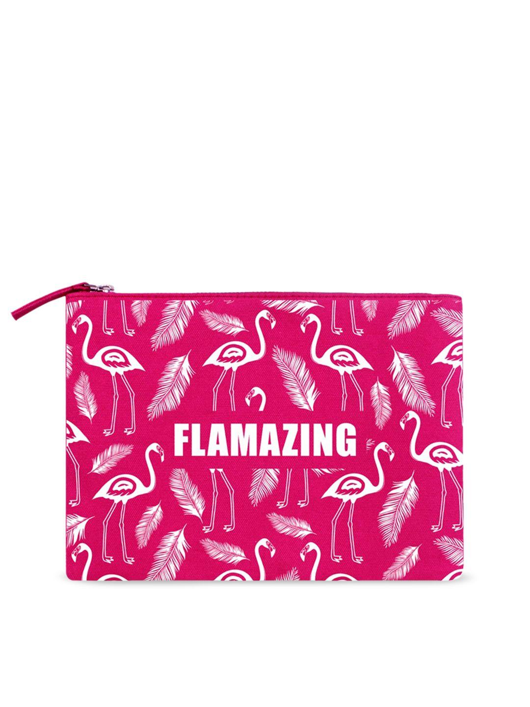 colorbar pink co-earth flamazing flat pouch