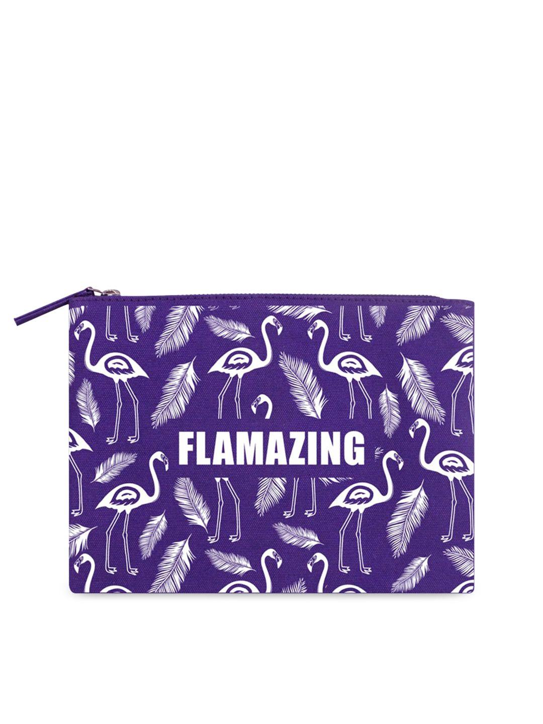 colorbar printed co-earth flamazing flat pouch