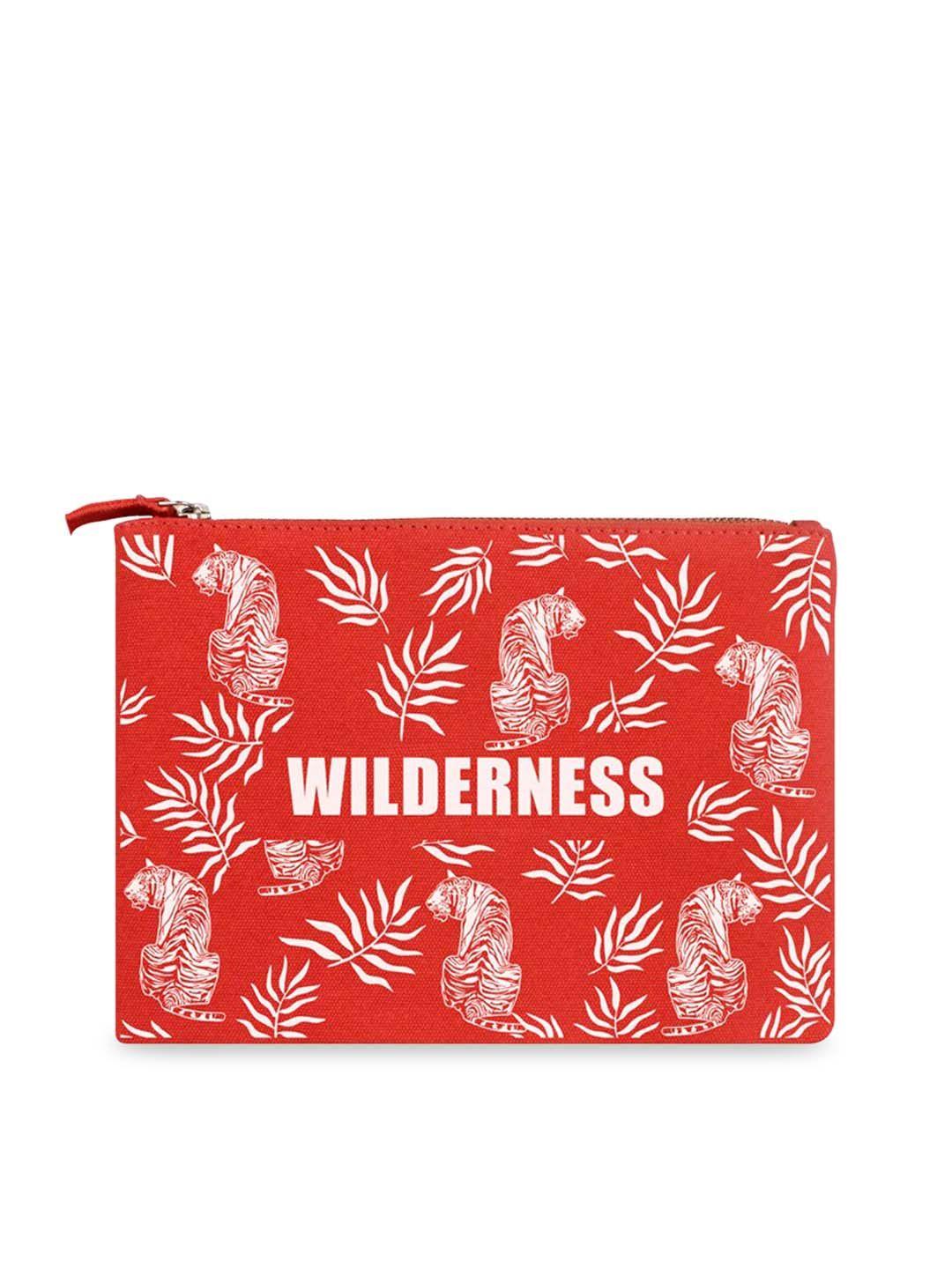colorbar printed co-earth wilderness flat pouch