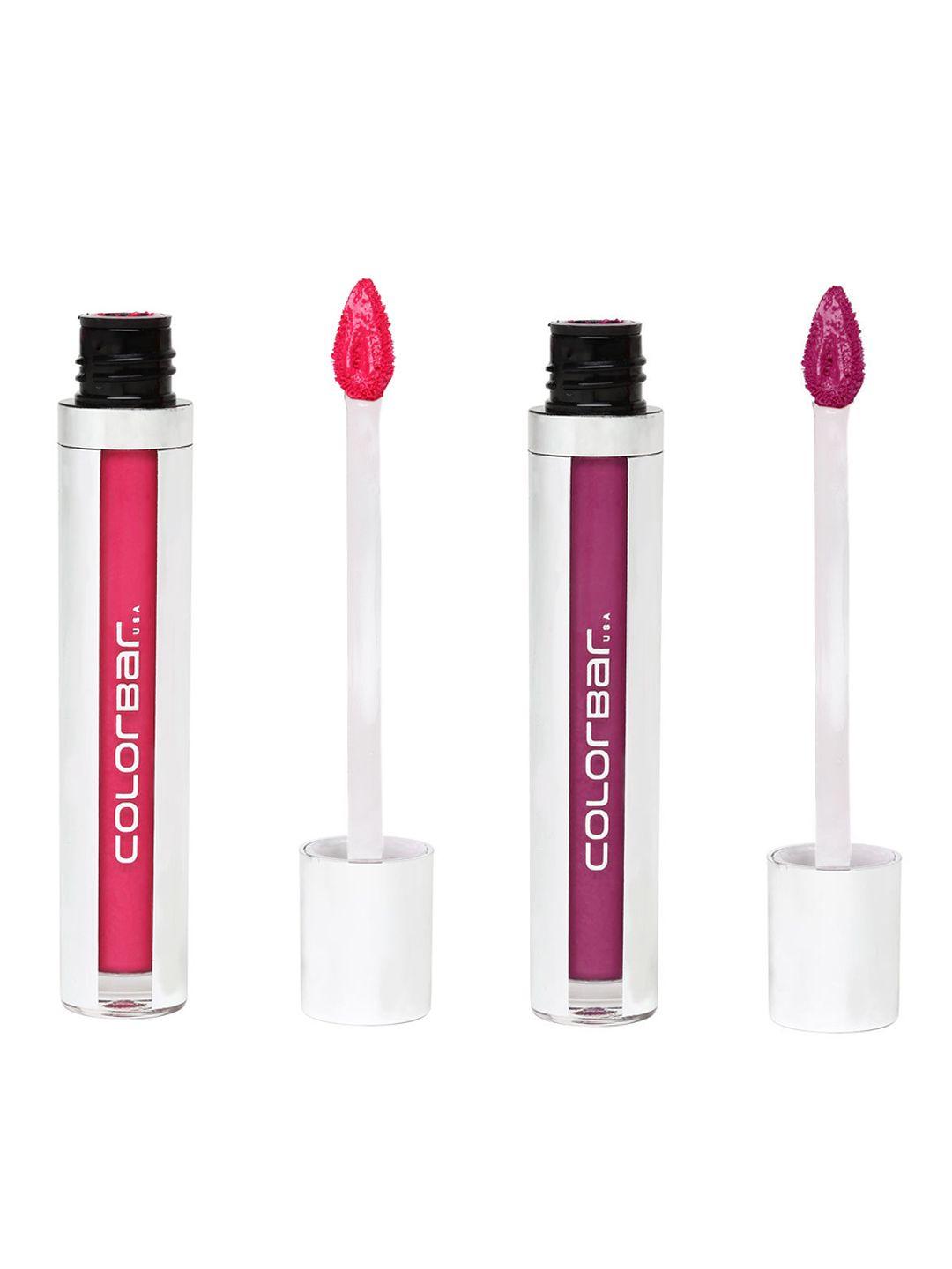 colorbar set of 2 kiss proof lip stains