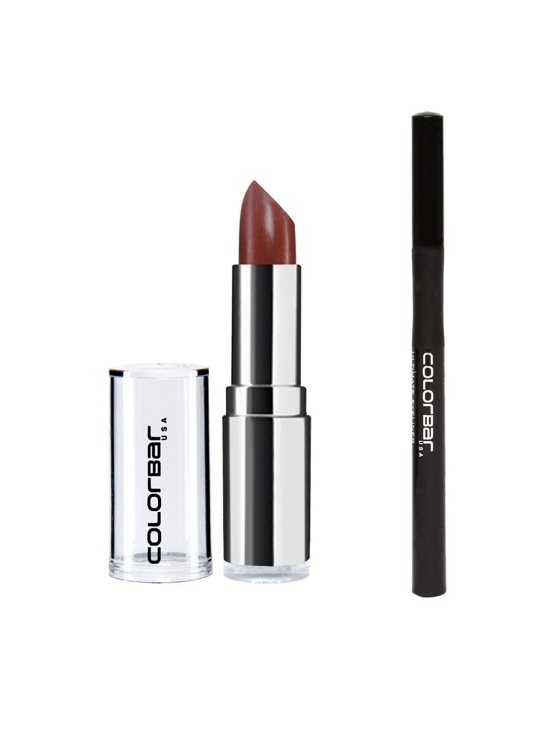 colorbar set of eyeliner & lipstick