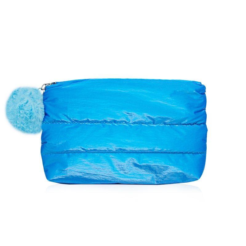colorbar sheen pouch small - blue