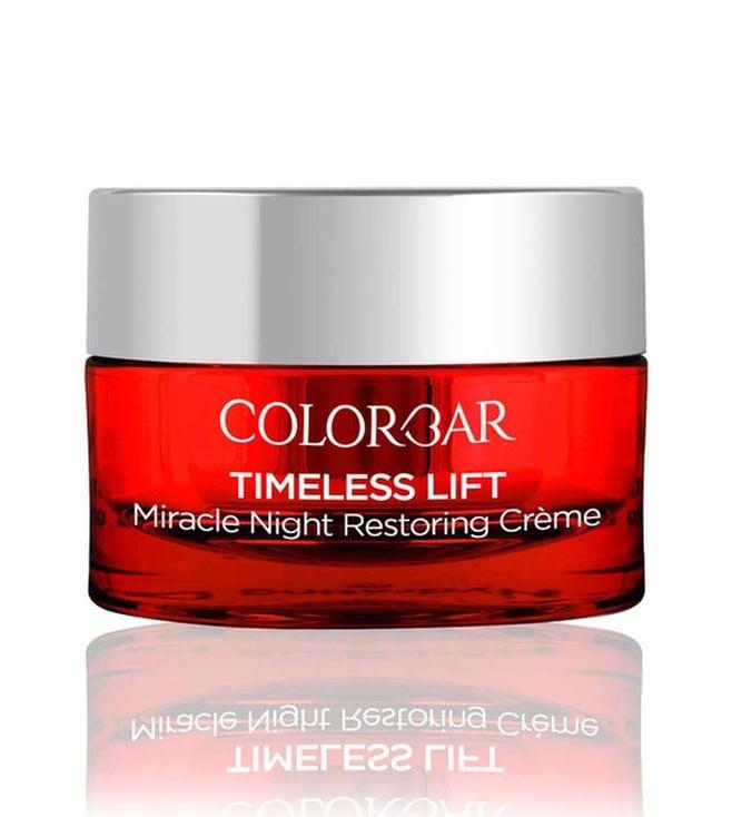 colorbar timeless lift miracle night restoring creme - 25 gm