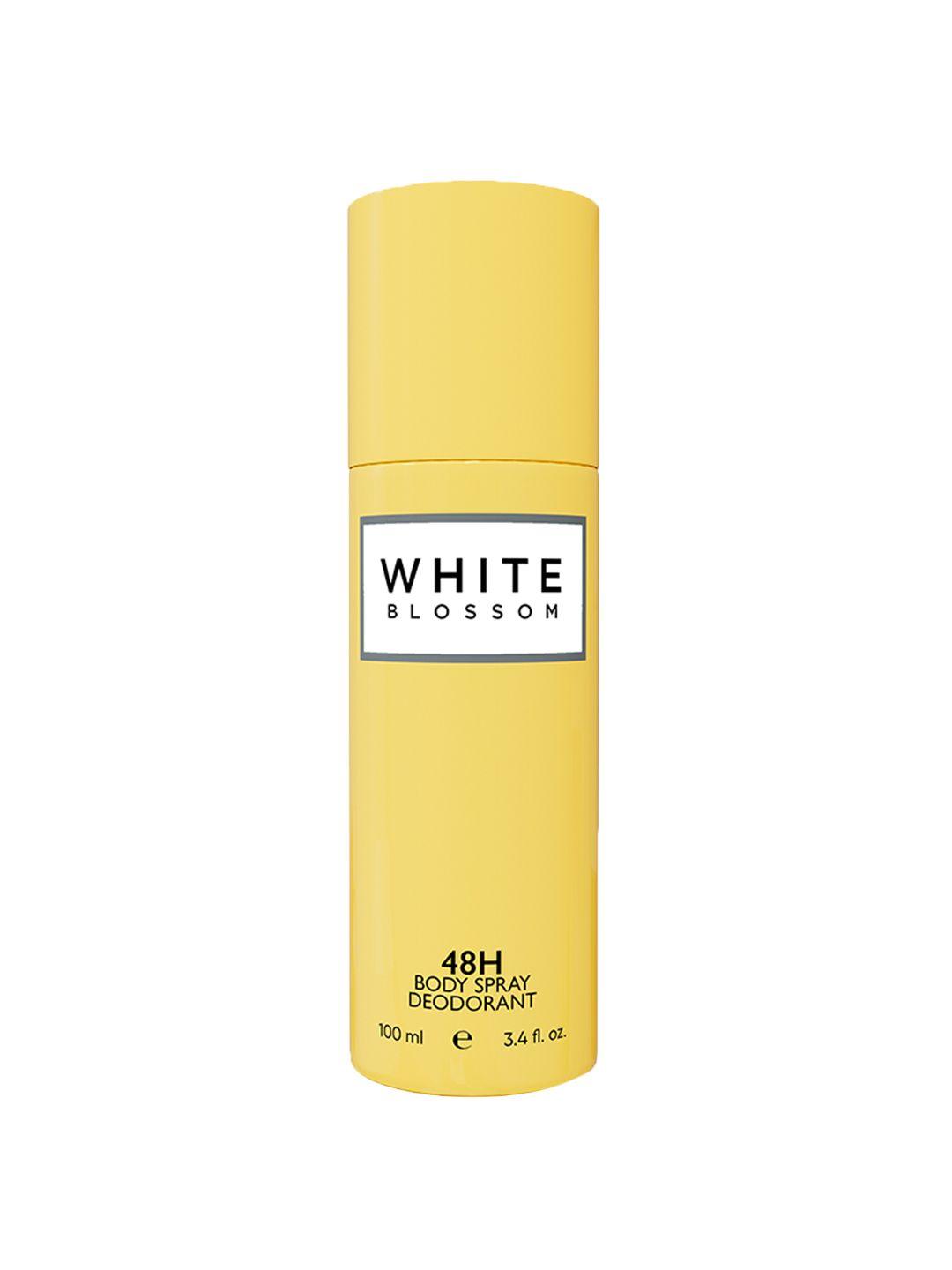 colorbar women white blossom 48h body spray deodorant - 100 ml