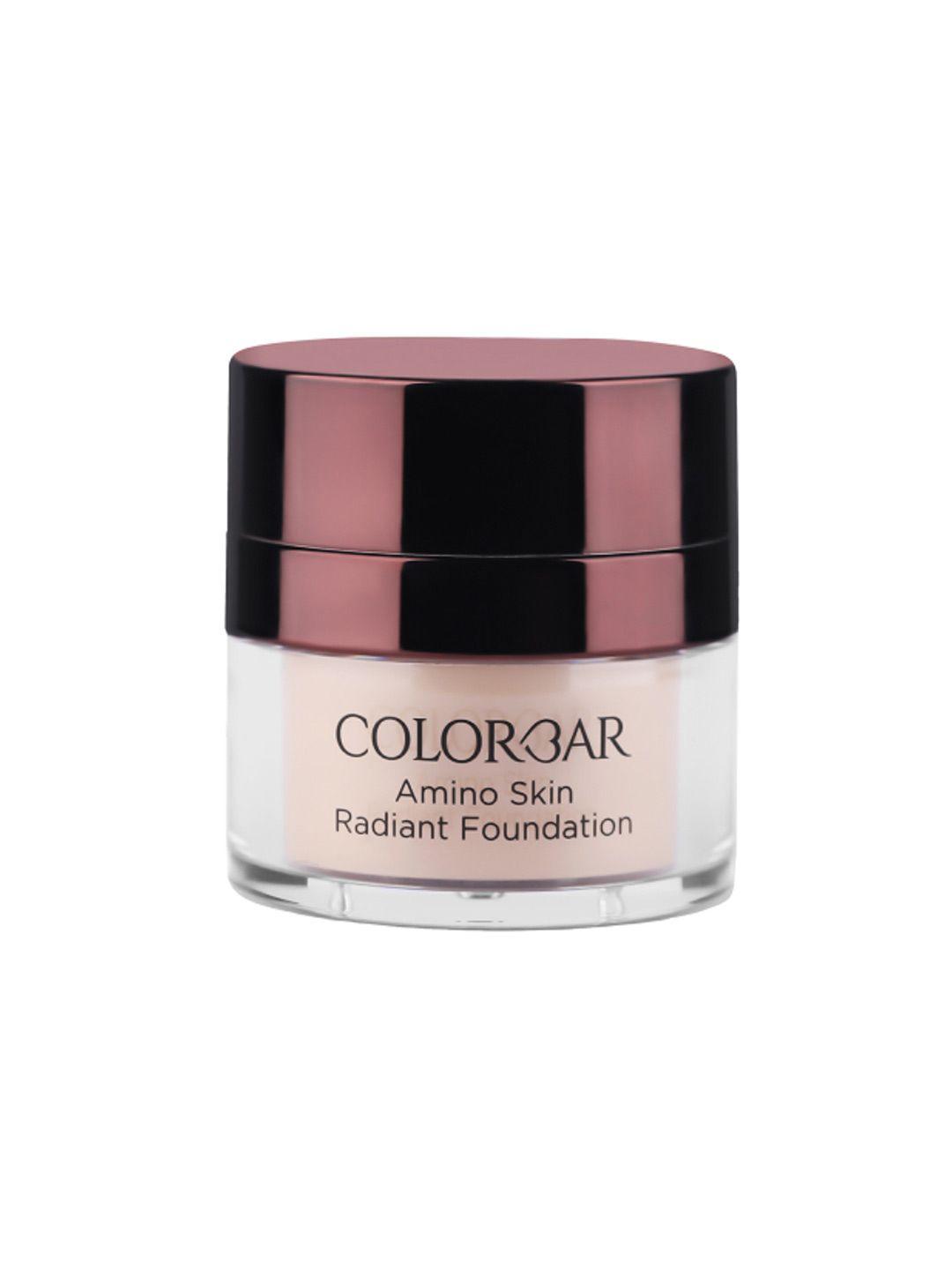 colorbar amino skin radiant foundation 15 g - petal fair 002