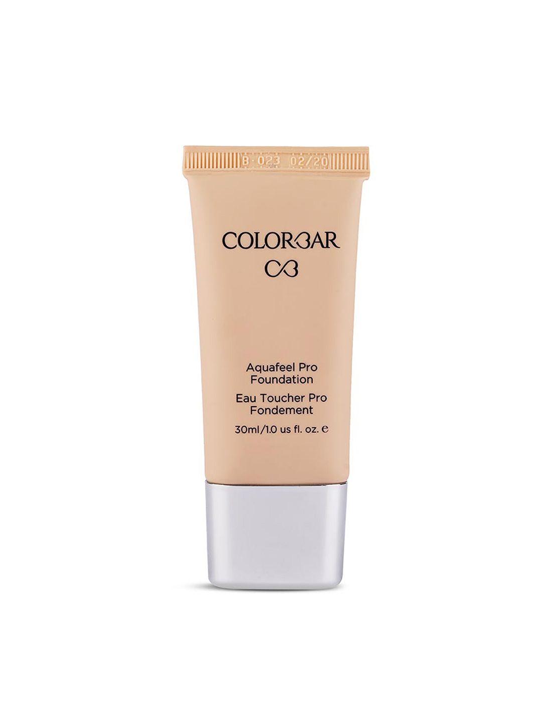 colorbar aquafeel pro foundation - hazel latte 03 30 ml