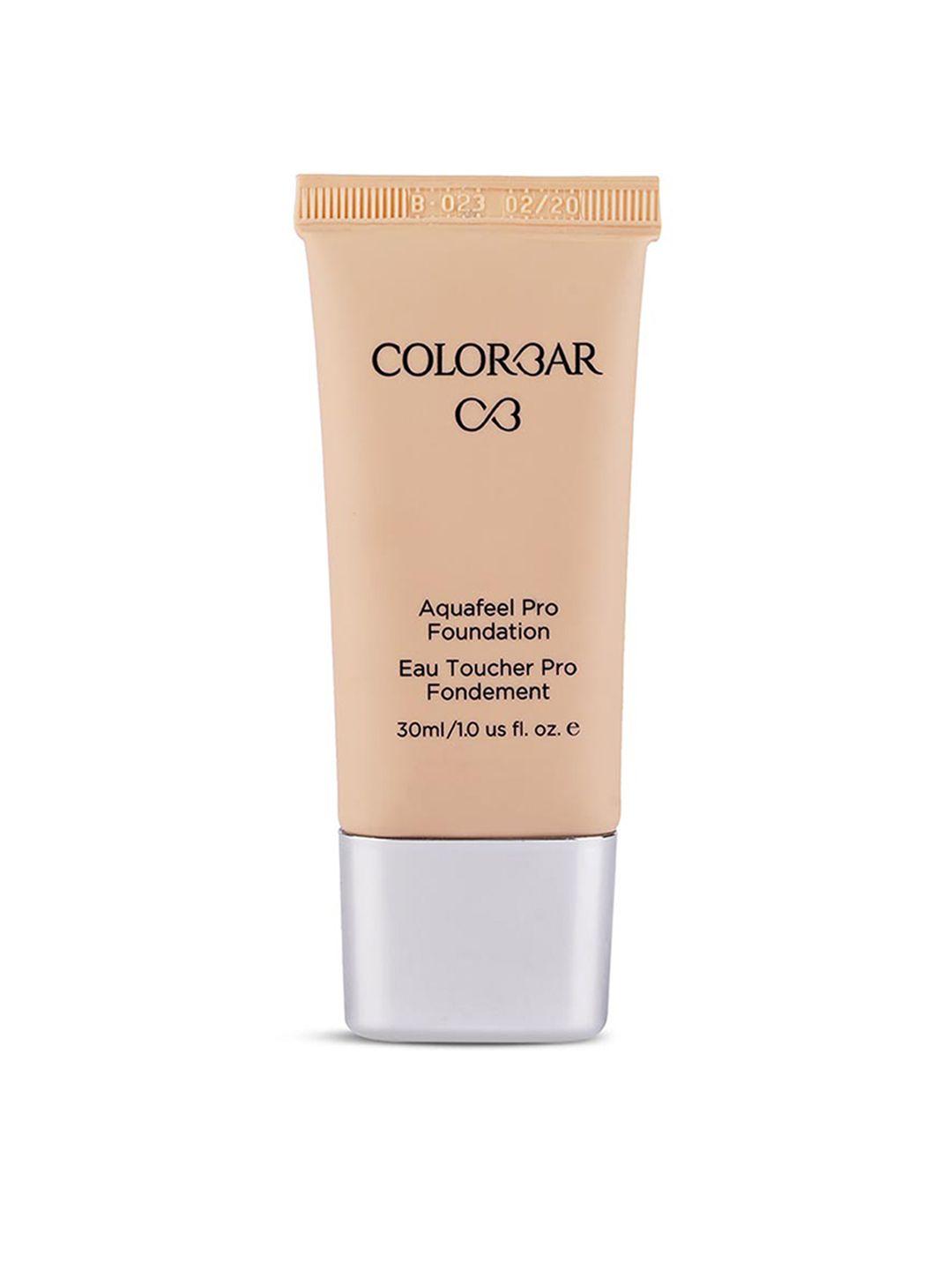 colorbar aquafeel pro foundation - pearl castle 004 30 ml