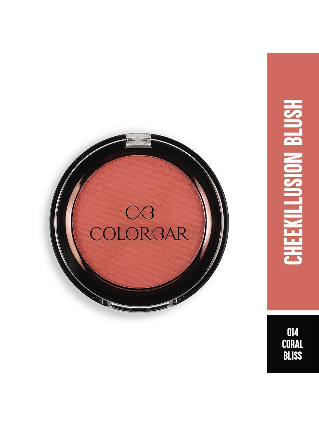 colorbar cheekillusion blush 4 g - coral bliss 014