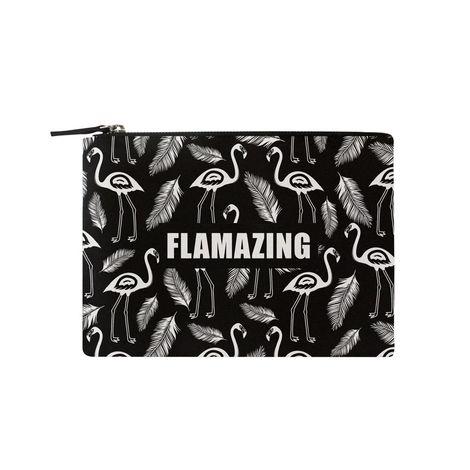 colorbar co-earth flamazing flat pouch - carbon black (80 g)