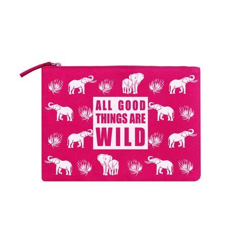 colorbar co-earth the trumpet flat pouch - raspberry pink (80 g)