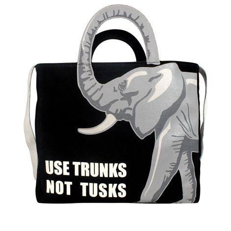 colorbar co-earth the trumpet tote - carbon black (740 g)