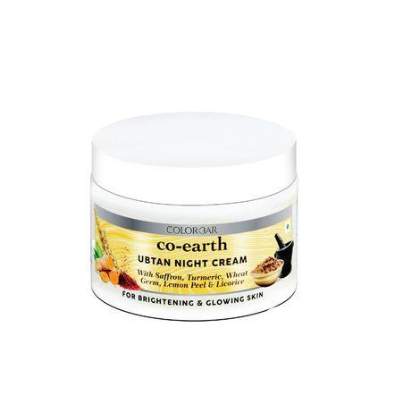 colorbar co-earth ubtan night cream-(50g)