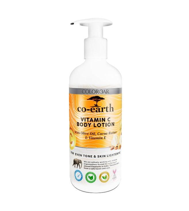 colorbar co-earth vitamin c body lotion - 300 ml