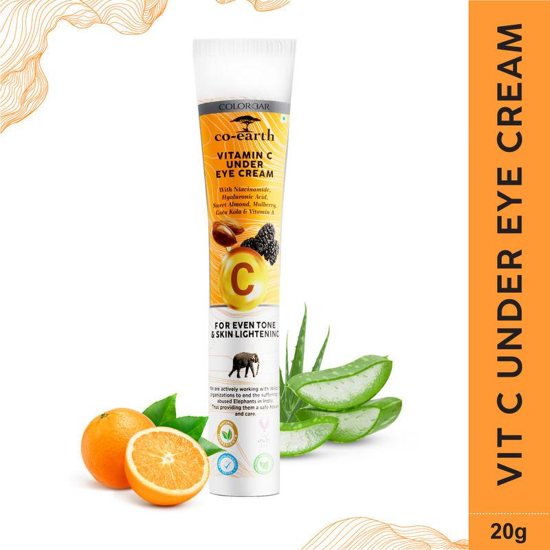 colorbar co-earth vitamin c under eye cream