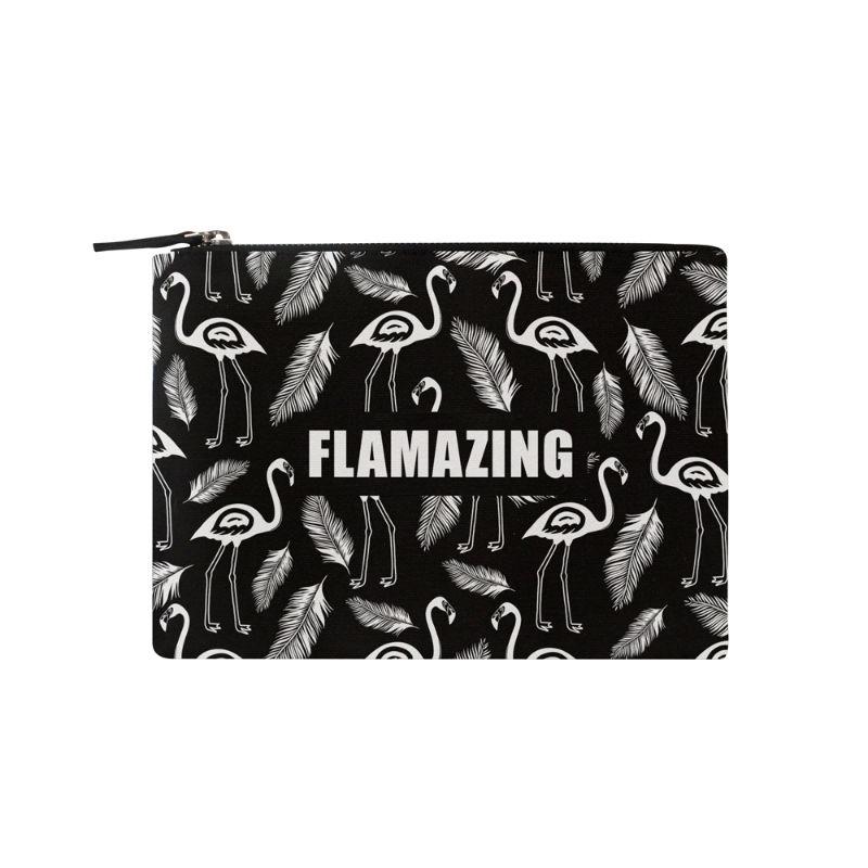 colorbar flamazing flat pouch - carbon black