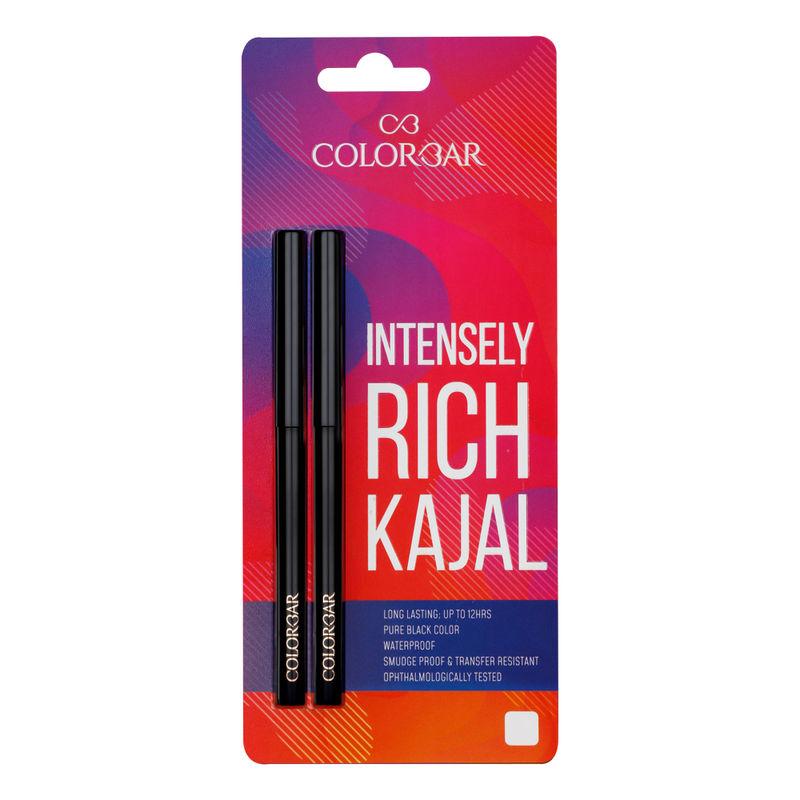 colorbar intensely rich kajal-duo - dreamy black - 001