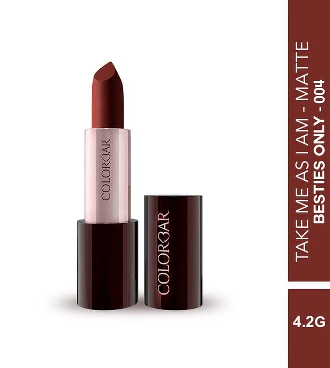 colorbar take me as i am matte lipstick besties only-004 - 4.2 gm