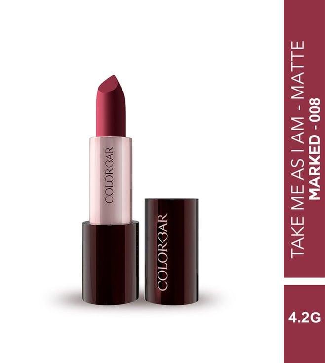 colorbar take me as i am matte lipstick marked-008 - 4.2 gm