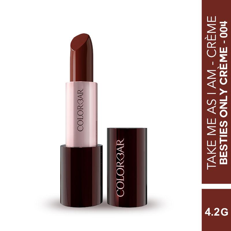 colorbar take me as i am vegan creme lipstick