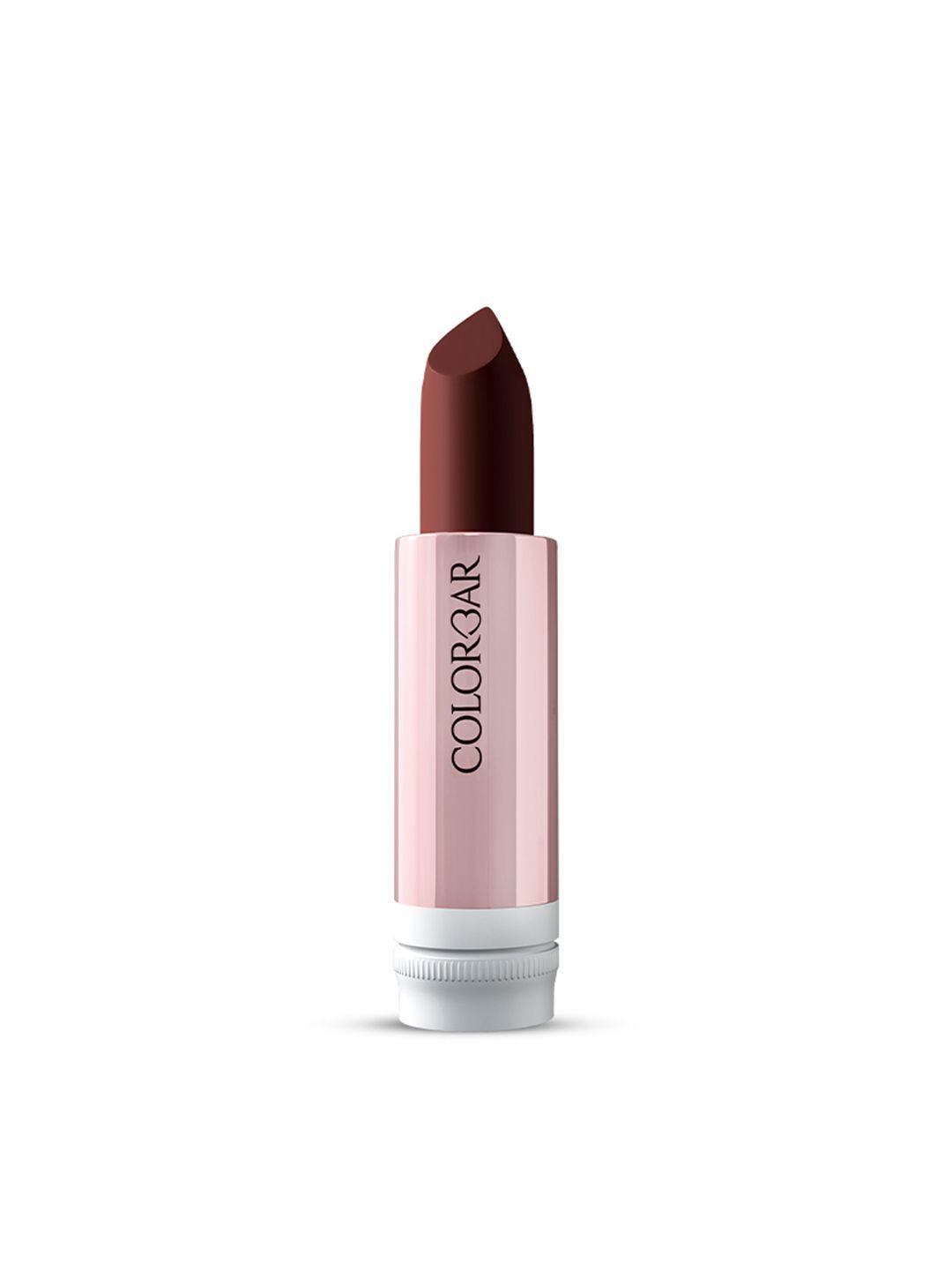 colorbar take me as i am vegan matte lipstick refill with vitamin e - seductive tan 012