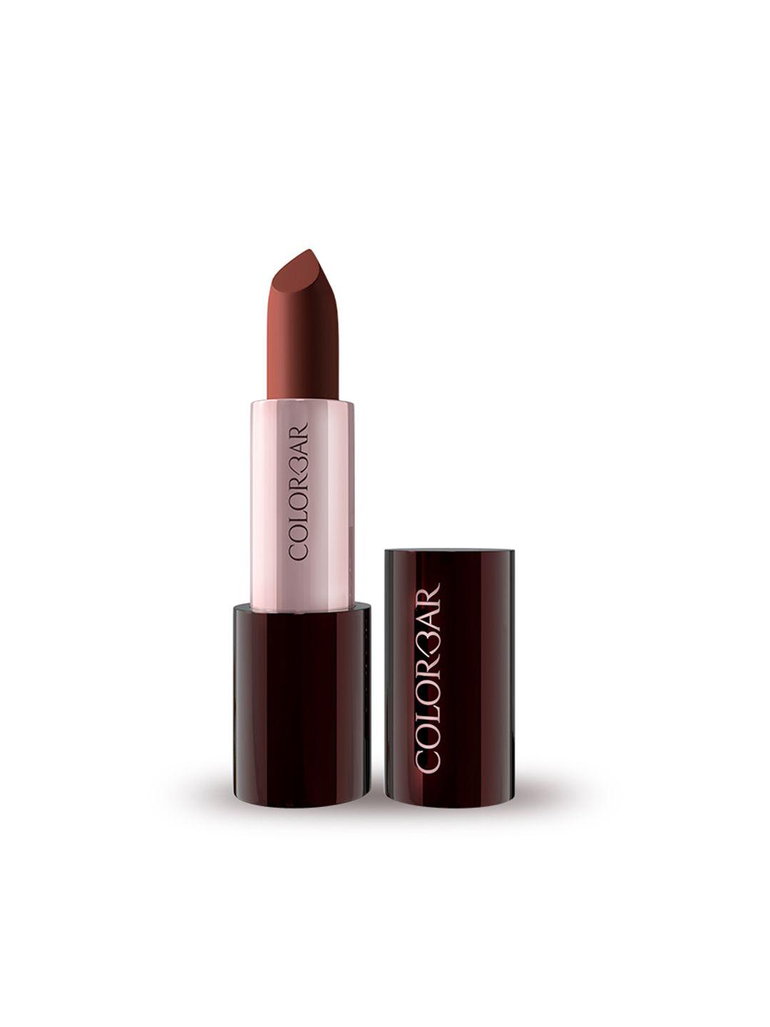 colorbar take me as i am vegan matte refillable lipstick with vitamin e - bare dare 003