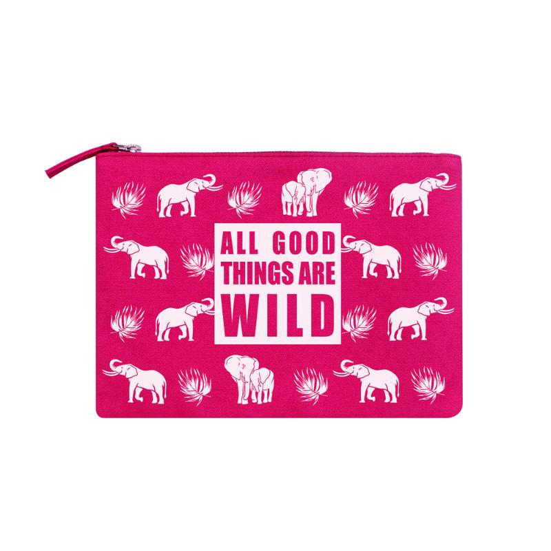 colorbar the trumpet flat pouch - raspberry pink