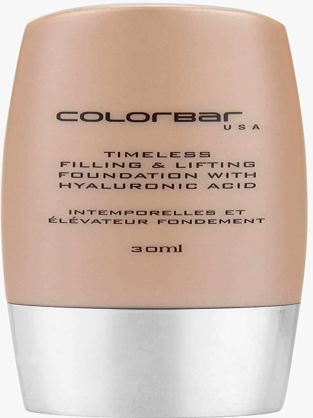 colorbar timeless filling & lifting foundation - soft opal - with hyaluronic acid