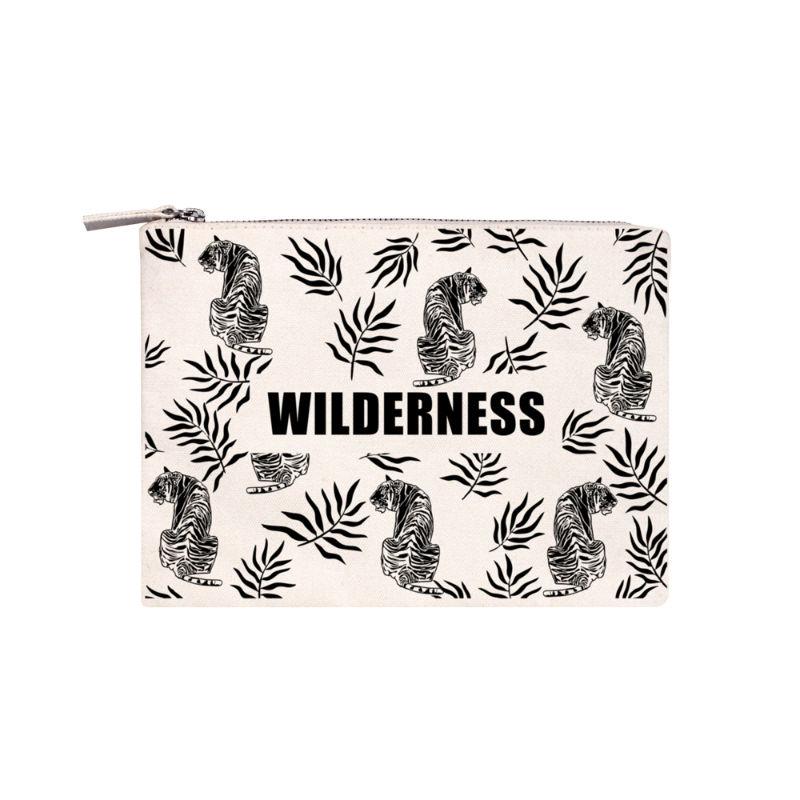 colorbar wilderness flat pouch - cloud white