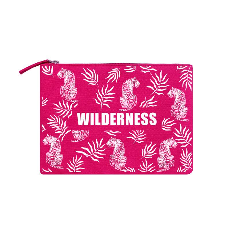 colorbar wilderness flat pouch - raspberry pink