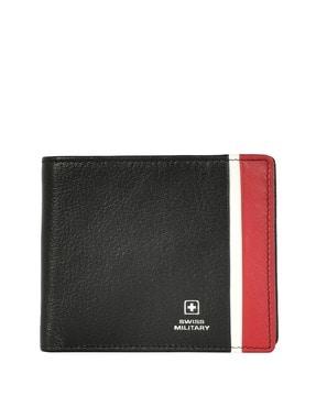 colorblock bi-fold wallet