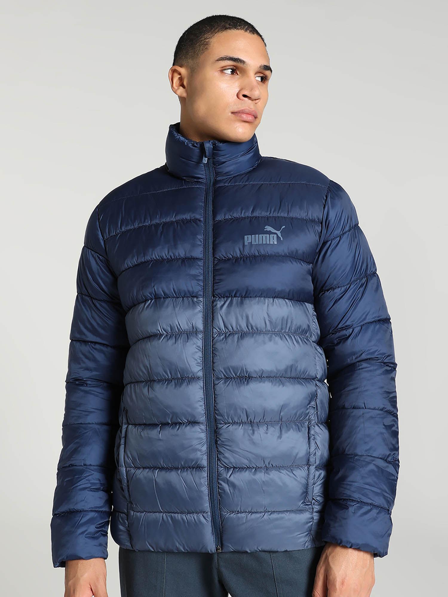 colorblock men blue jacket