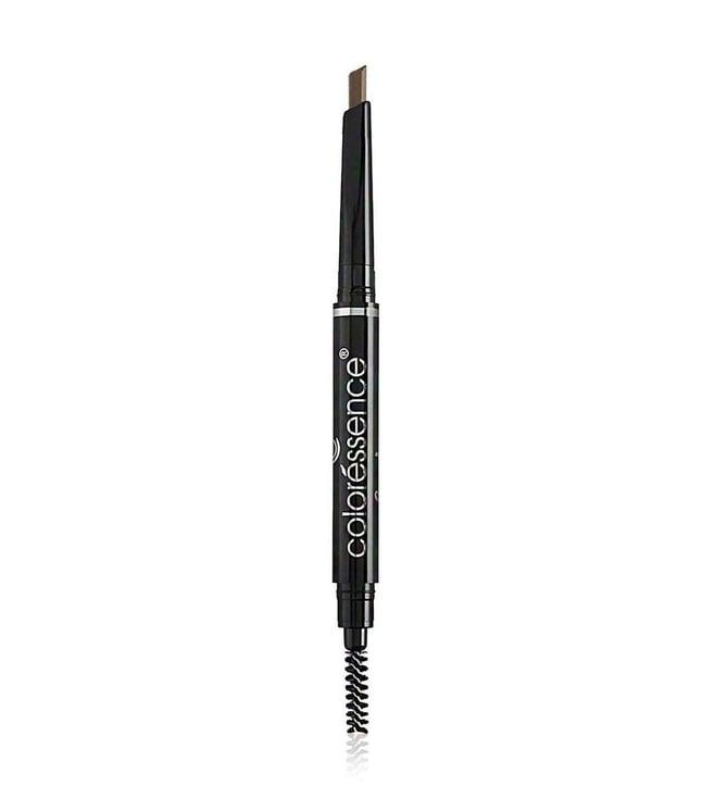 coloressence 2 in 1 dual function eye brow filling pencil with spoolie brown - 0.25 gm