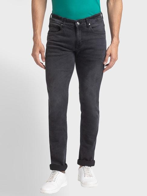 colorplus grey  tapered fit jeans