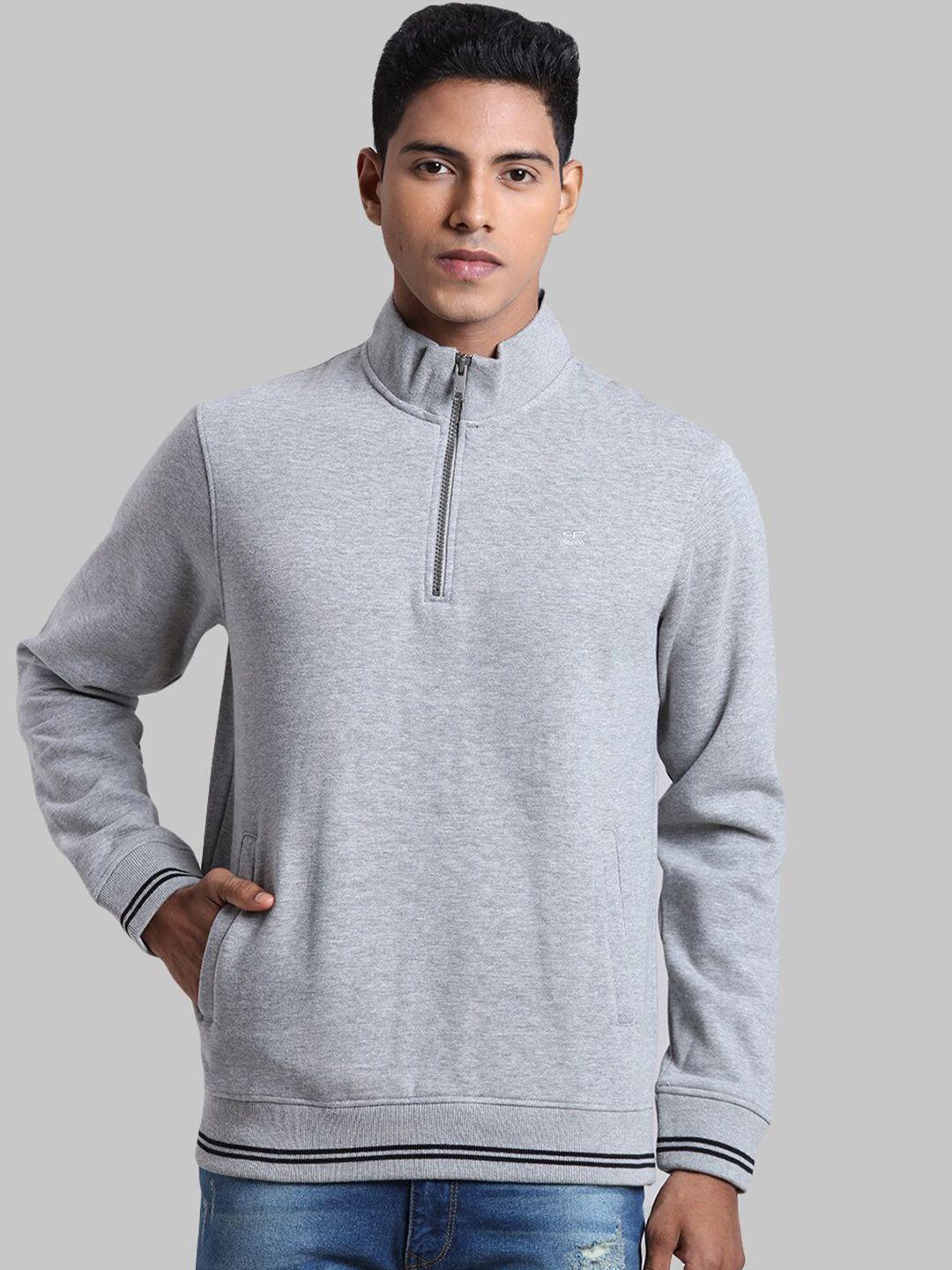 colorplus men grey cotton sweatshirt