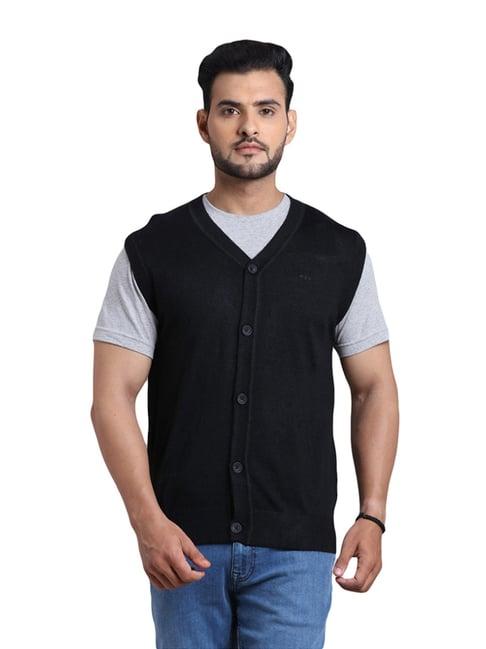 colorplus black regular fit cardigan