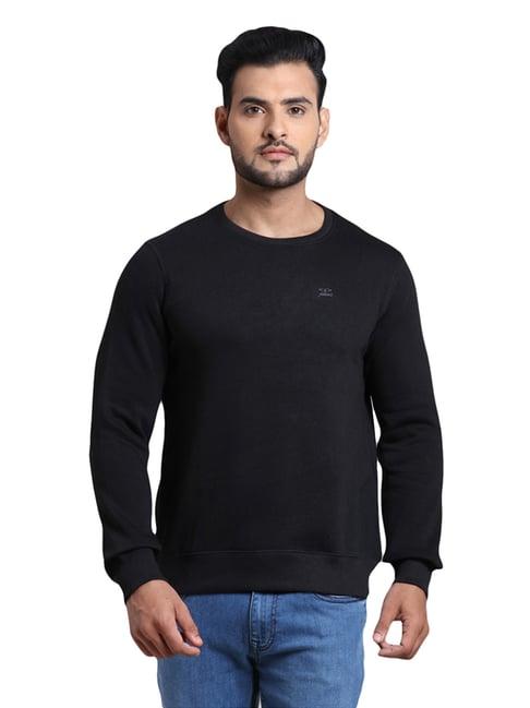 colorplus black tailored fit sweatshirt