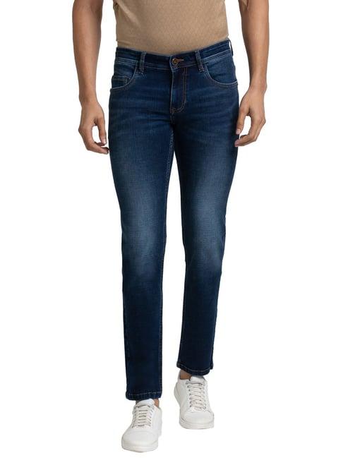 colorplus blue tapered fit jeans