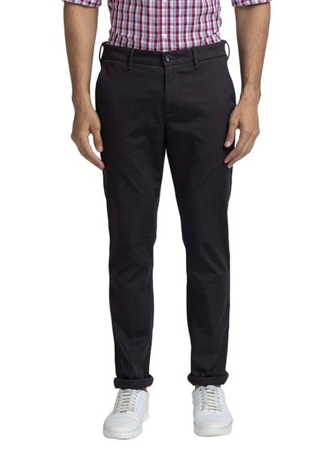 colorplus medium grey contemporary fit trousers