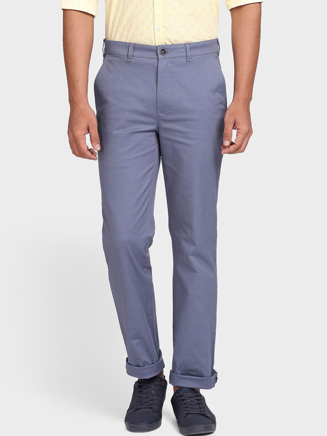 colorplus men mid-rise trousers