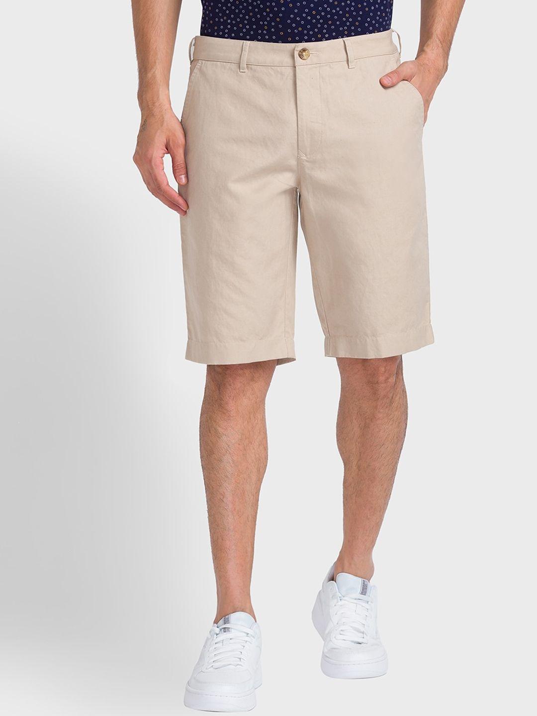 colorplus men regular fit mid-rise shorts