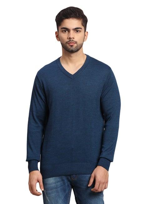 colorplus navy tailored fit sweater