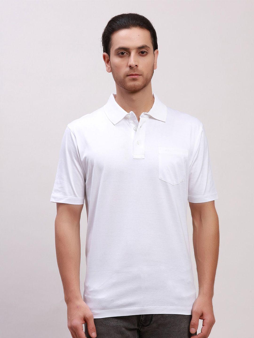 colorplus polo collar short sleeves cotton t-shirt